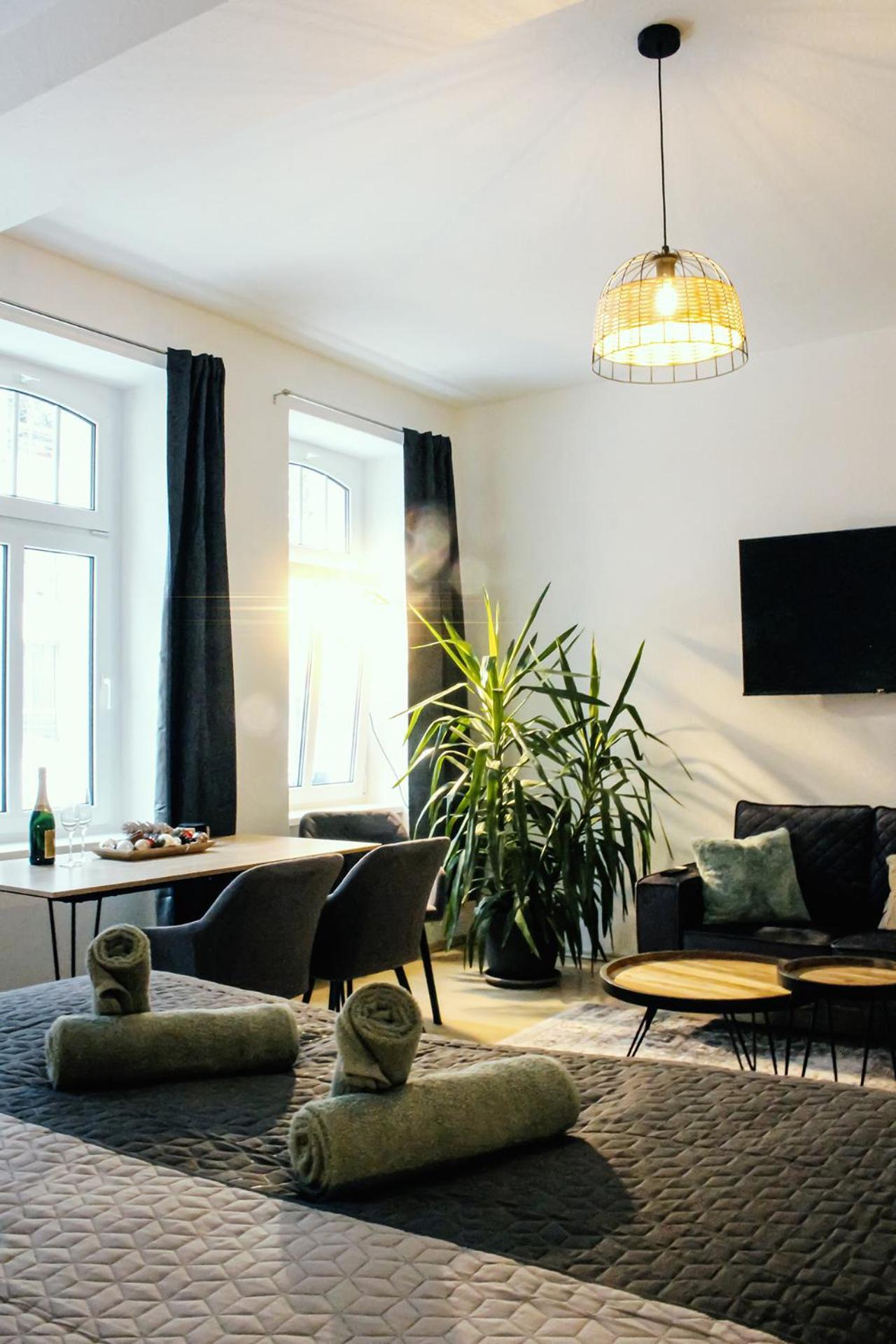 Nuwilu One - Apartment Mit Balkon Im Herzen Erfurts - Magenta Tv- Netflix - Disney Exteriér fotografie